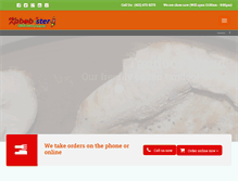 Tablet Screenshot of kabob-ster.com